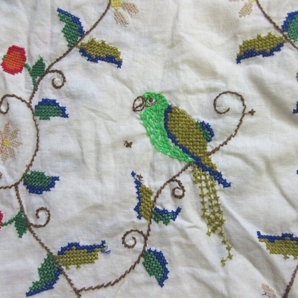 NWT FARM Rio Pitanga Maxi in Off-white Embroidered One Shoulder Cut-out Dress M - Picture 6 of 7